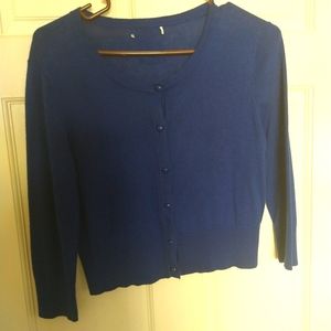 Woman's navy blue sweater, small